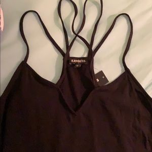 Express Black Unitard- NWT